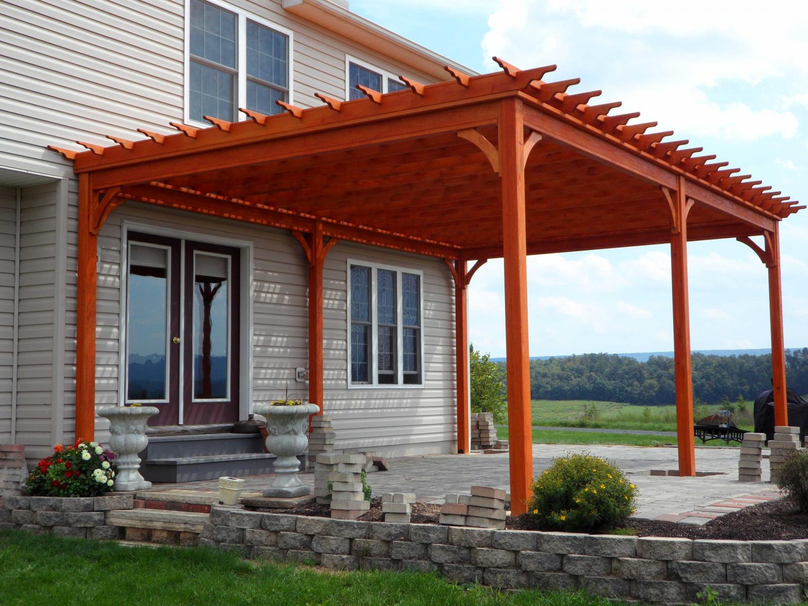 Traditional Pergolas Space Makers Sheds